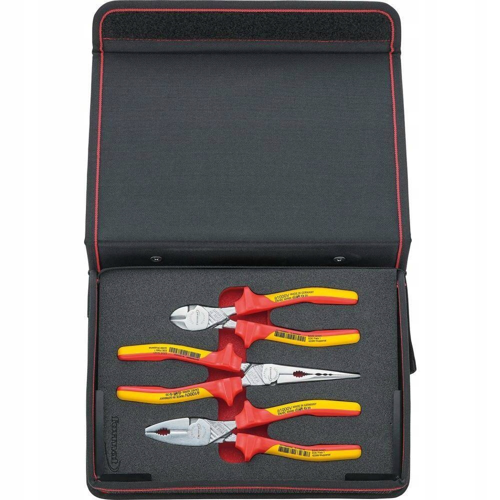 Sada kleští Vde Mig rukoj.2-komponent. 3-dílná v aktovce Format