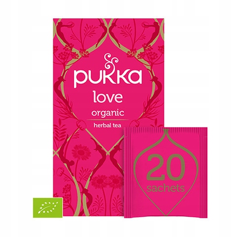 Levně Pukka Organický Čaj Love Bio Uklidňující levandule 20 ks 24g