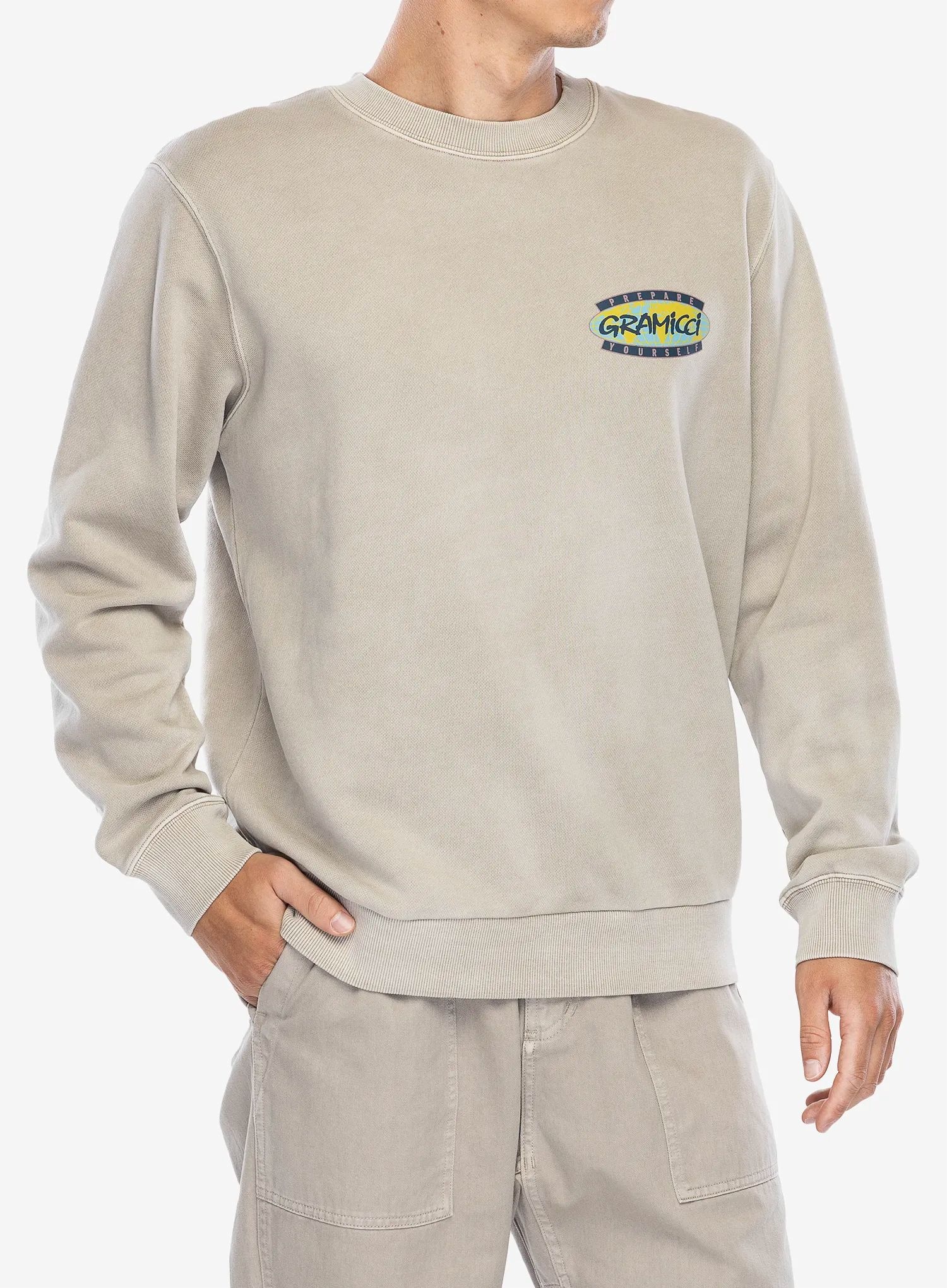 Bluza Gramicci Prepare Yourself Sweatshirt pigment oat XL