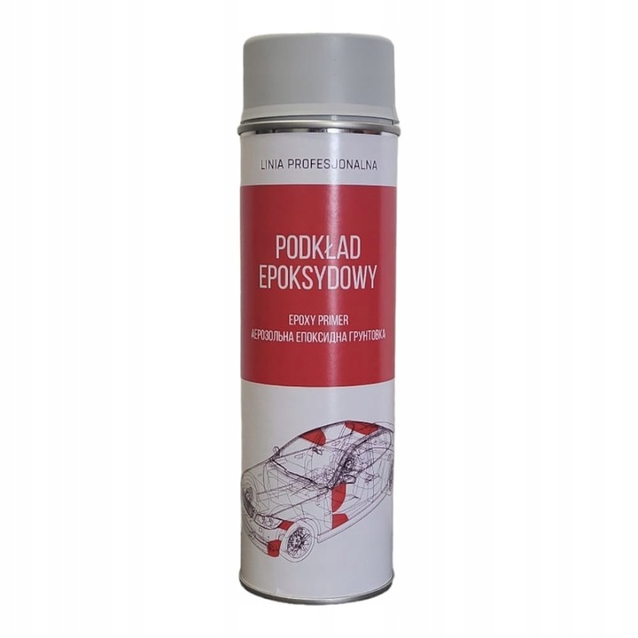 Podkład epoksydowy szary jasno szary spray 500 ml
