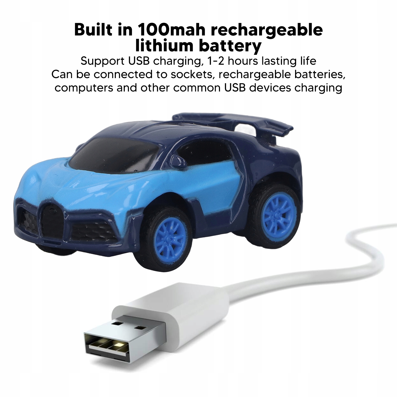 MINI RC CAR WATCH ZABAWKI 2.4GHZ USB ŁADOWANIE PREZENT DLA DZIECI Marka bez marki