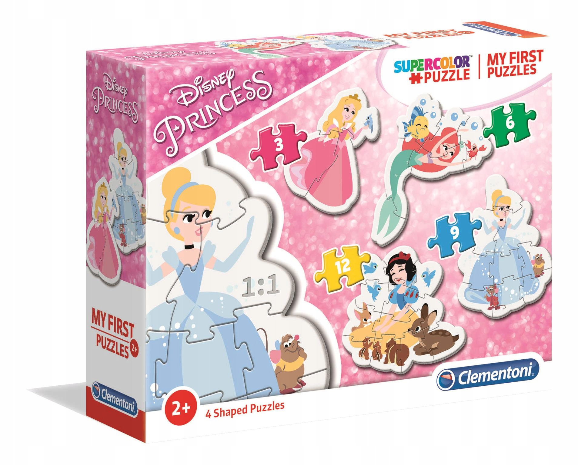 

Moje Pierwsze Puzzle Księżniczki Clementoni 20813