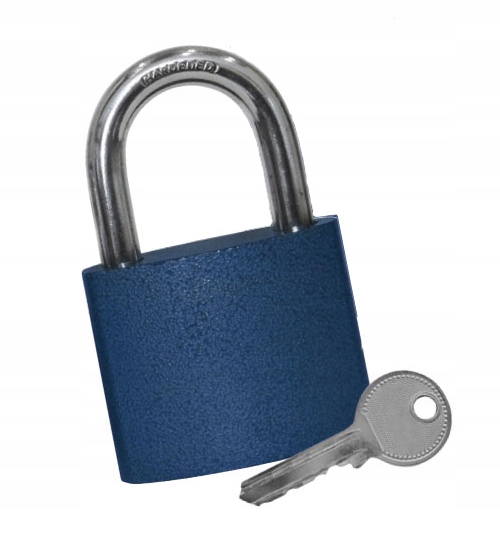 KŁÓDKA ŻELIWNA ZATRZASKOWA NIEBIESKA KZ 50mm