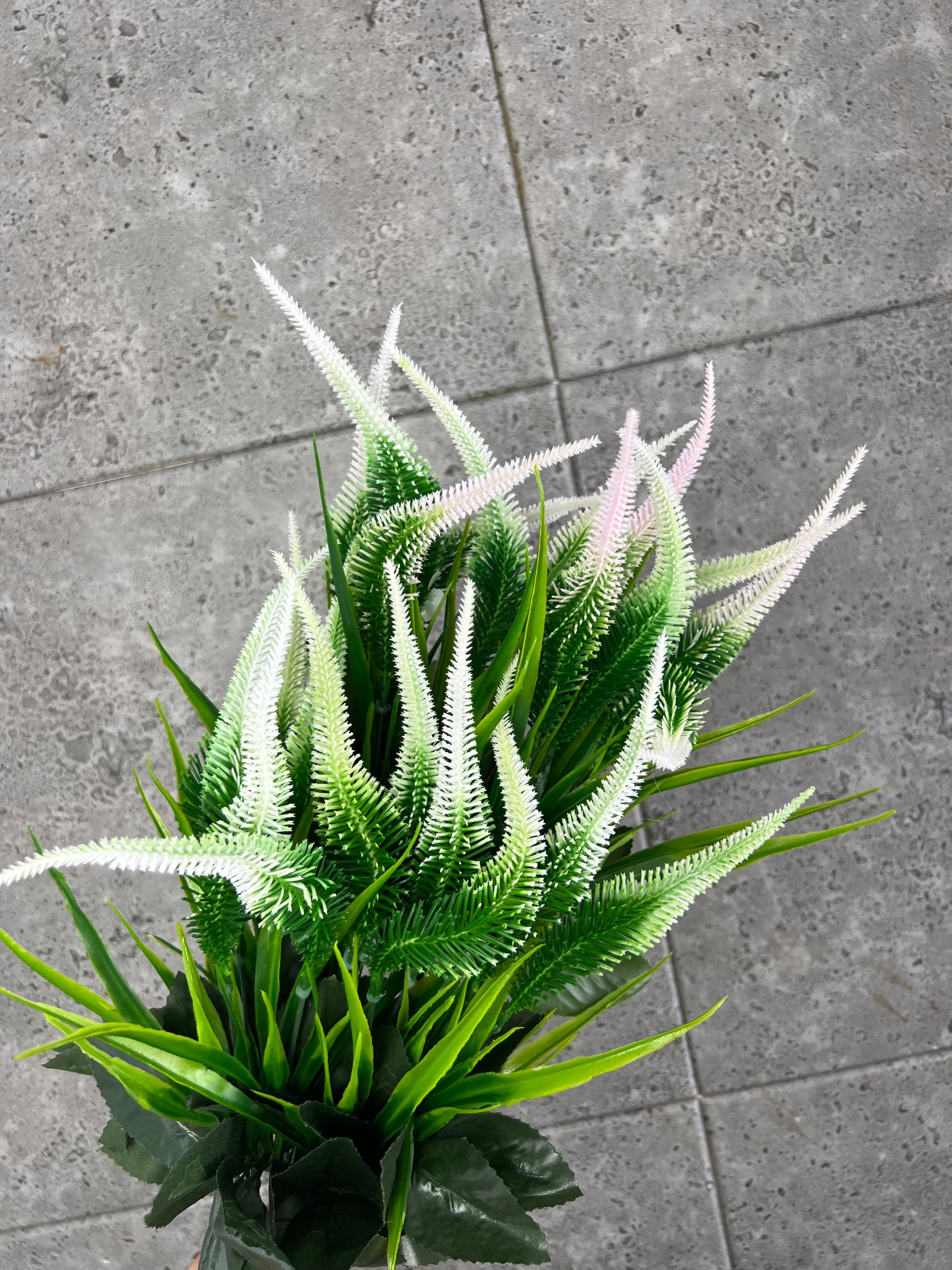 SZAFIREK BIAŁY SZAFIRKI W TRAWIE BUKIET KWIATY SZTUCZNE WIOSNA Marka Canea