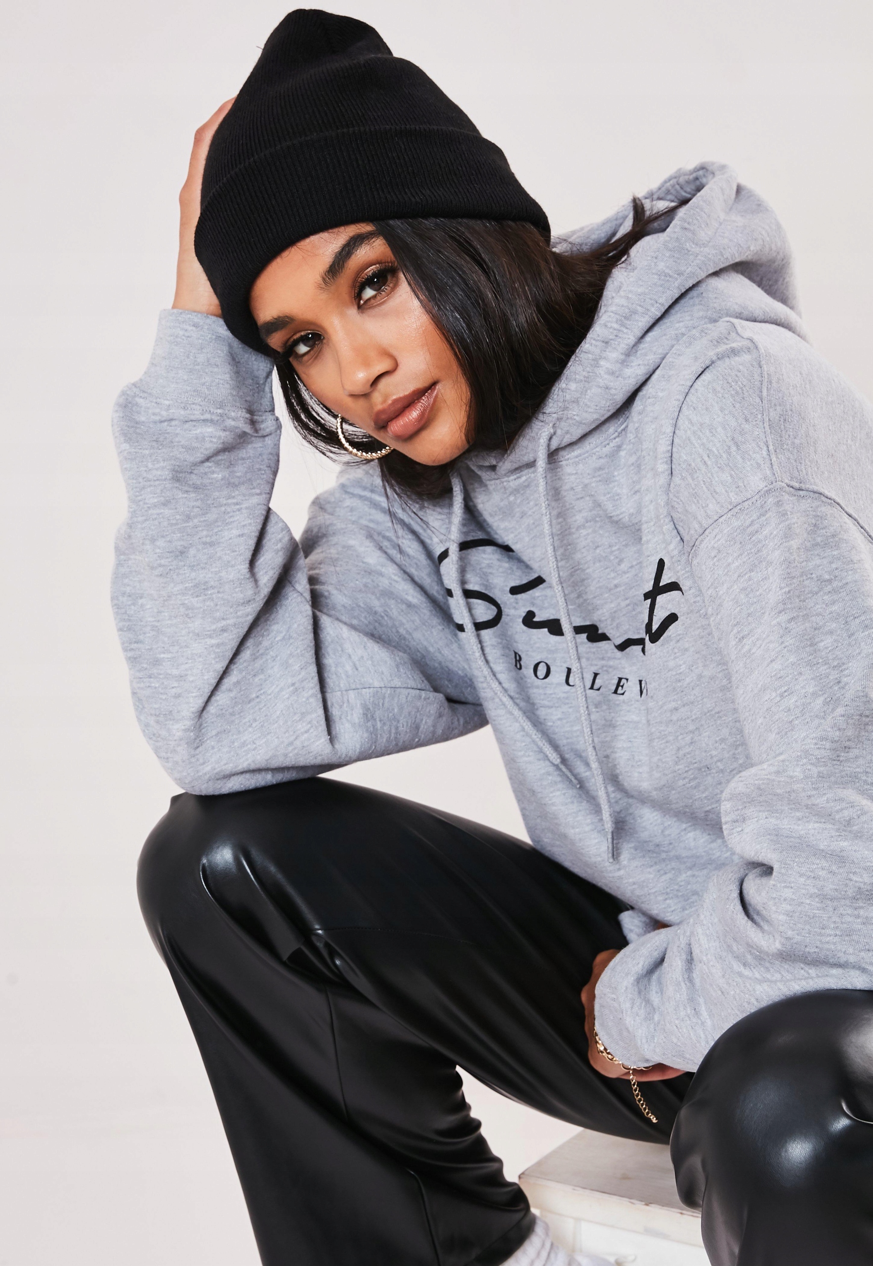 Czapka Beanie Czarna Płeć uniseks