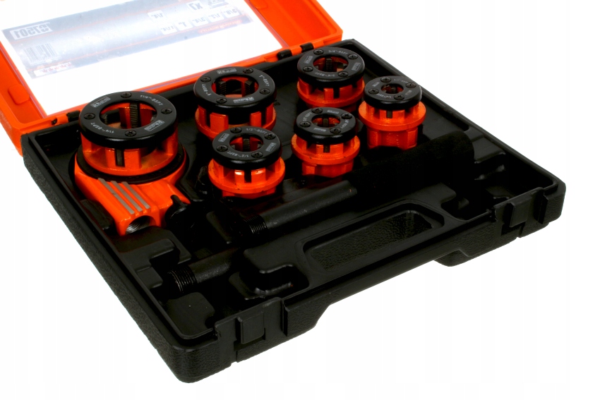 Závitník na trubky Sada 7 dílů v kufříku Kufr Richmann 1.4-1 1/4