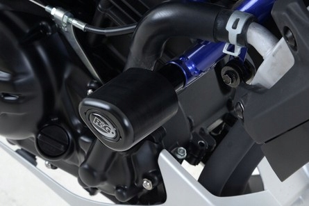 CRASHPADY AERO R&G YAMAHA MT-25/MT-03 BLACK