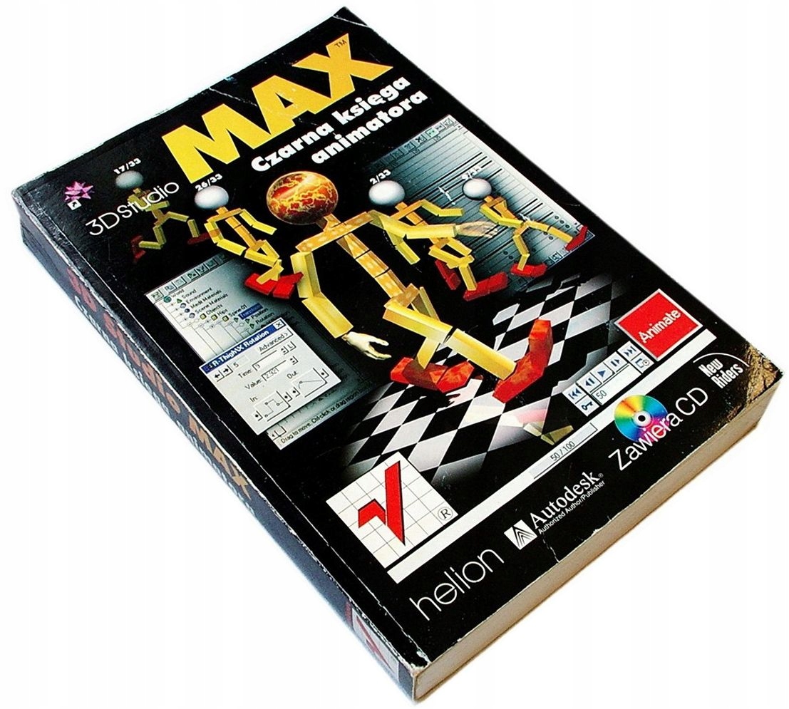 3D STUDIO MAX Czarna księga animatora [5028B]