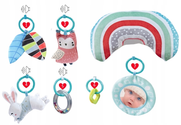 MATA EDUKACYJNA DUŻA DLA DZIECI NIEMOWLAKÓW INTERAKTYWNA 4w1 MIĘKKA prezent Bohater Inny