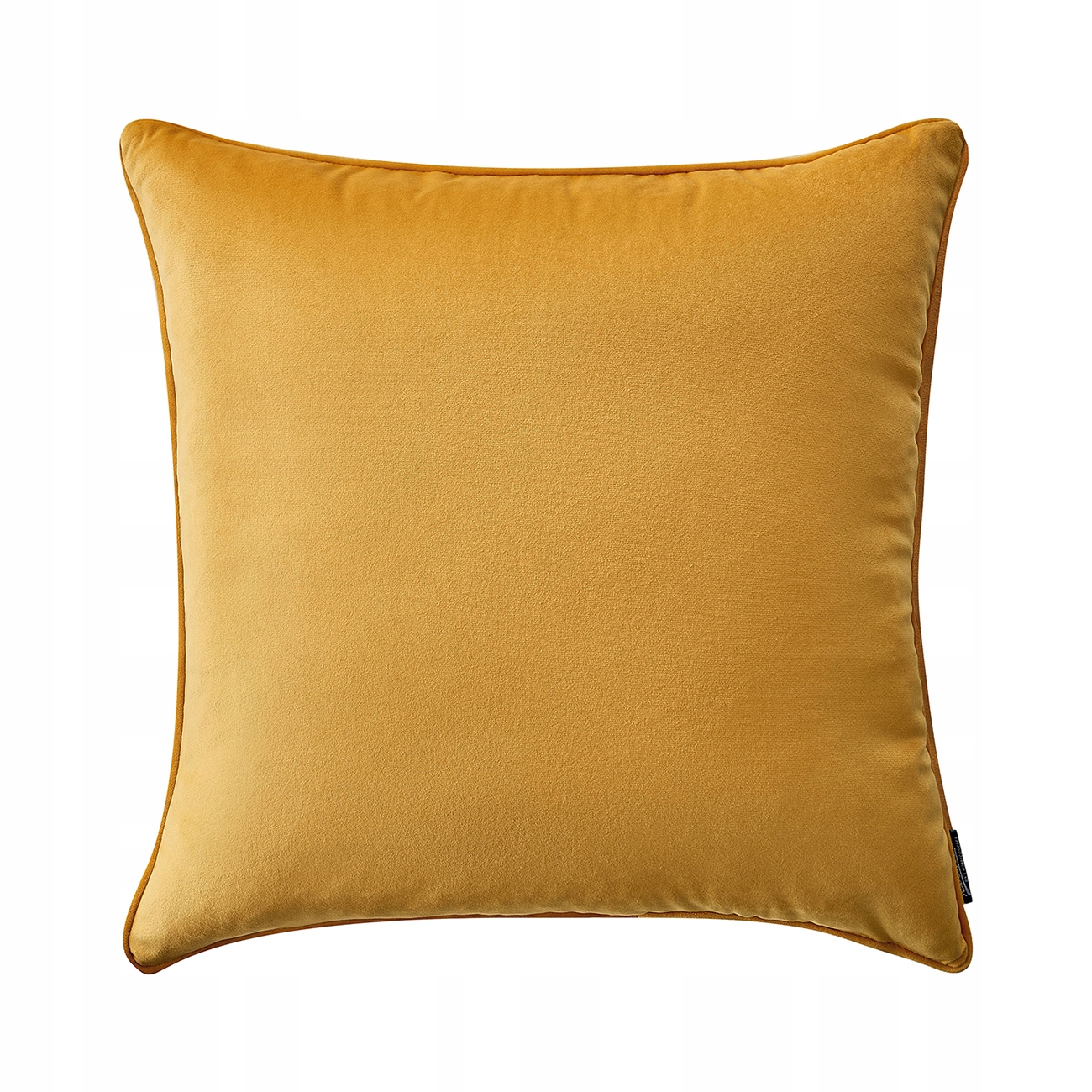 

Poduszka dekoracyjna 45x45 welur musztardowa Lush