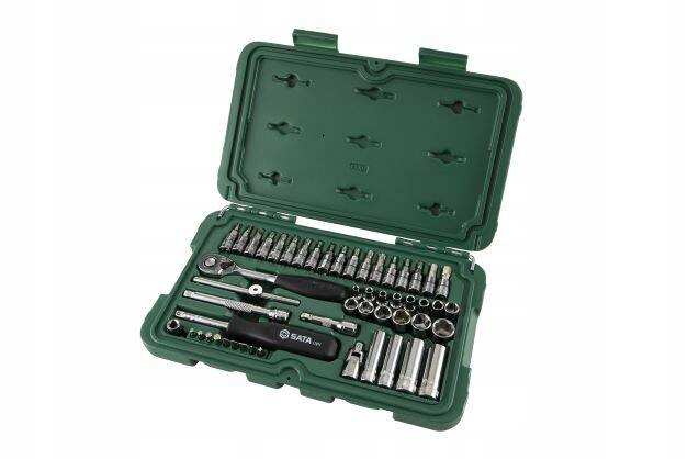 Sata Zestaw kluczy nasadowych 52 el. 1/4 metrycznych ST09002SJ