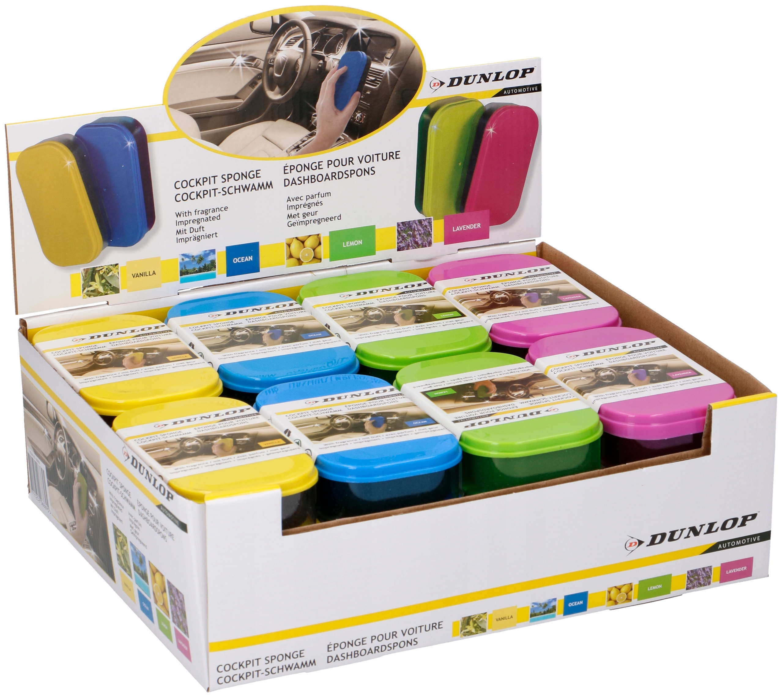 

Dunlop Gąbka do czyszczenia Kokpitu zapachowa