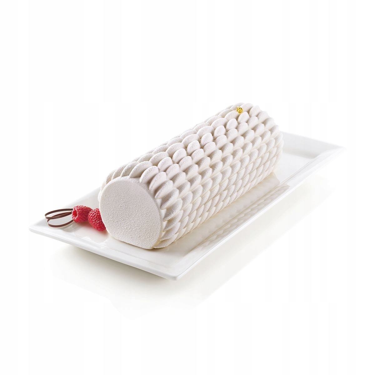 Silikonová 3D forma Silikomart Buche Quenelle dort