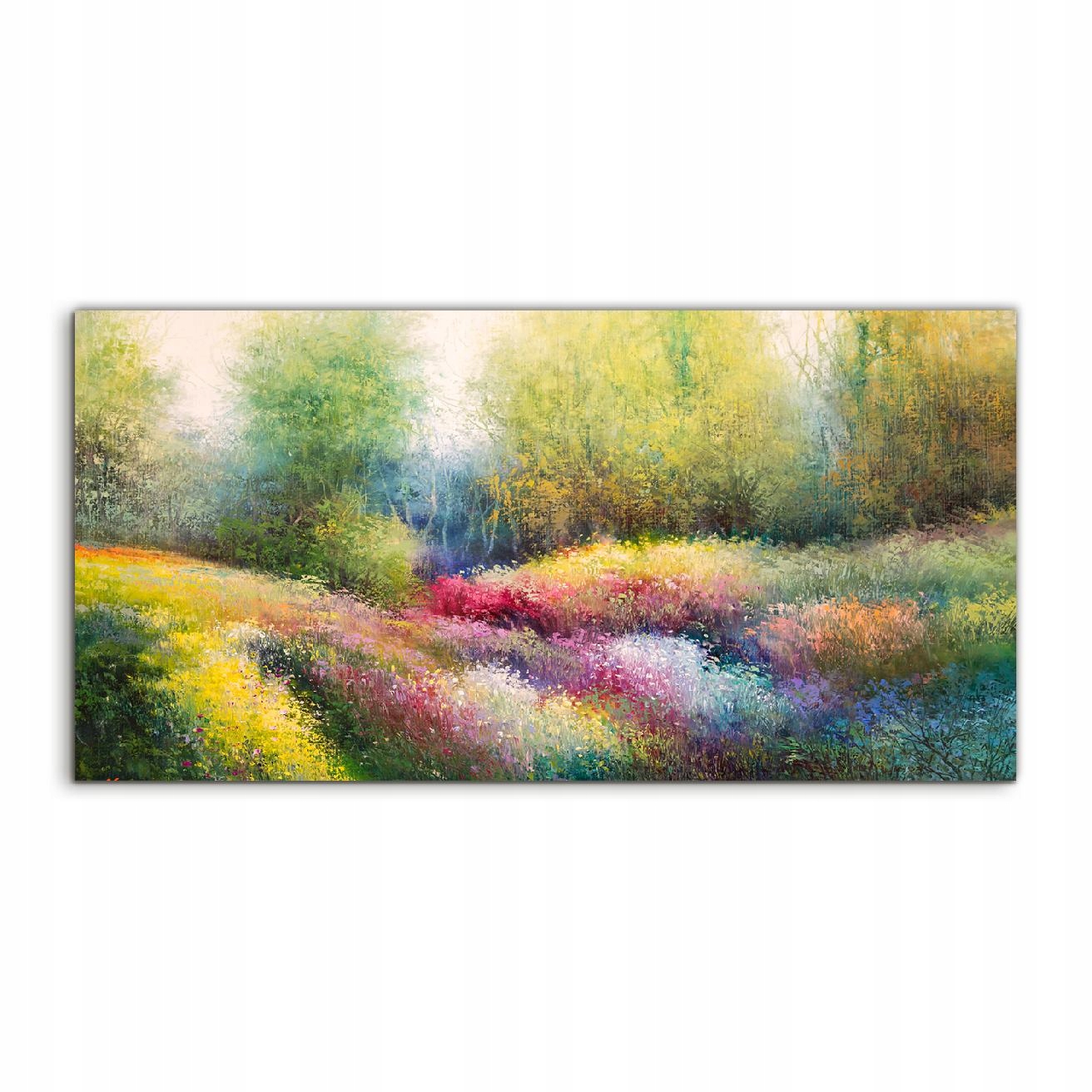 Akrylový obraz 140x70 ako darček Lúka Jar Príroda