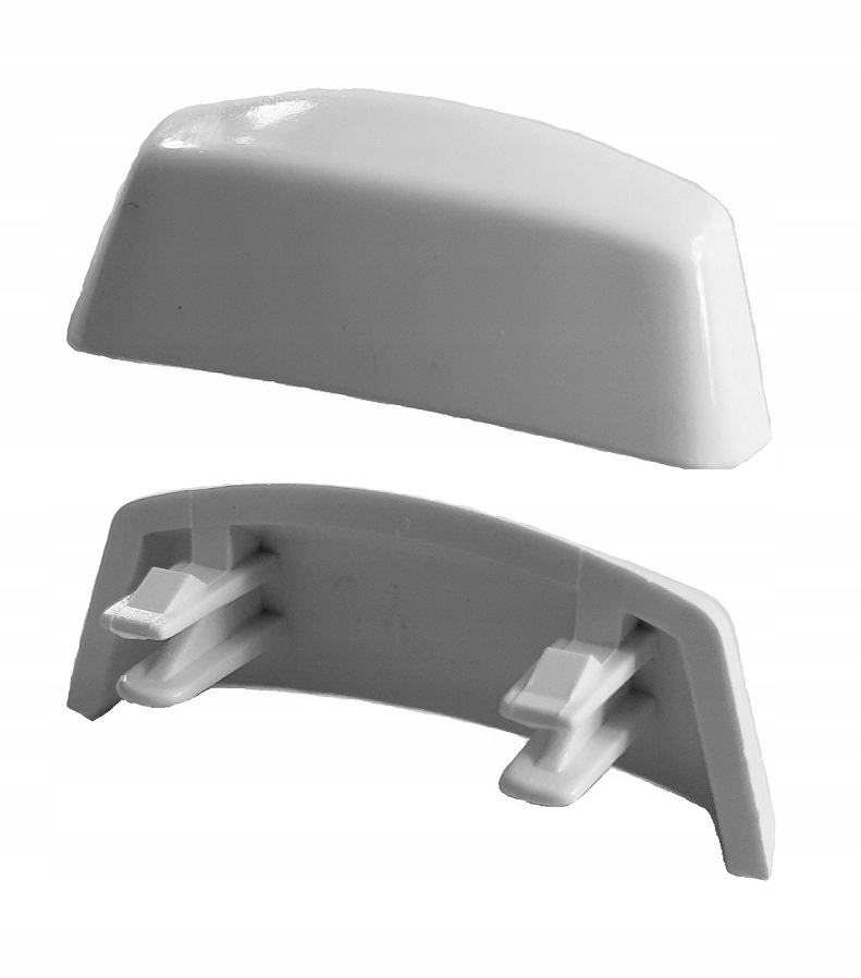 Zaślepki na odwodnienia okienne osłonki na otwory odpływowe białe 36 mm