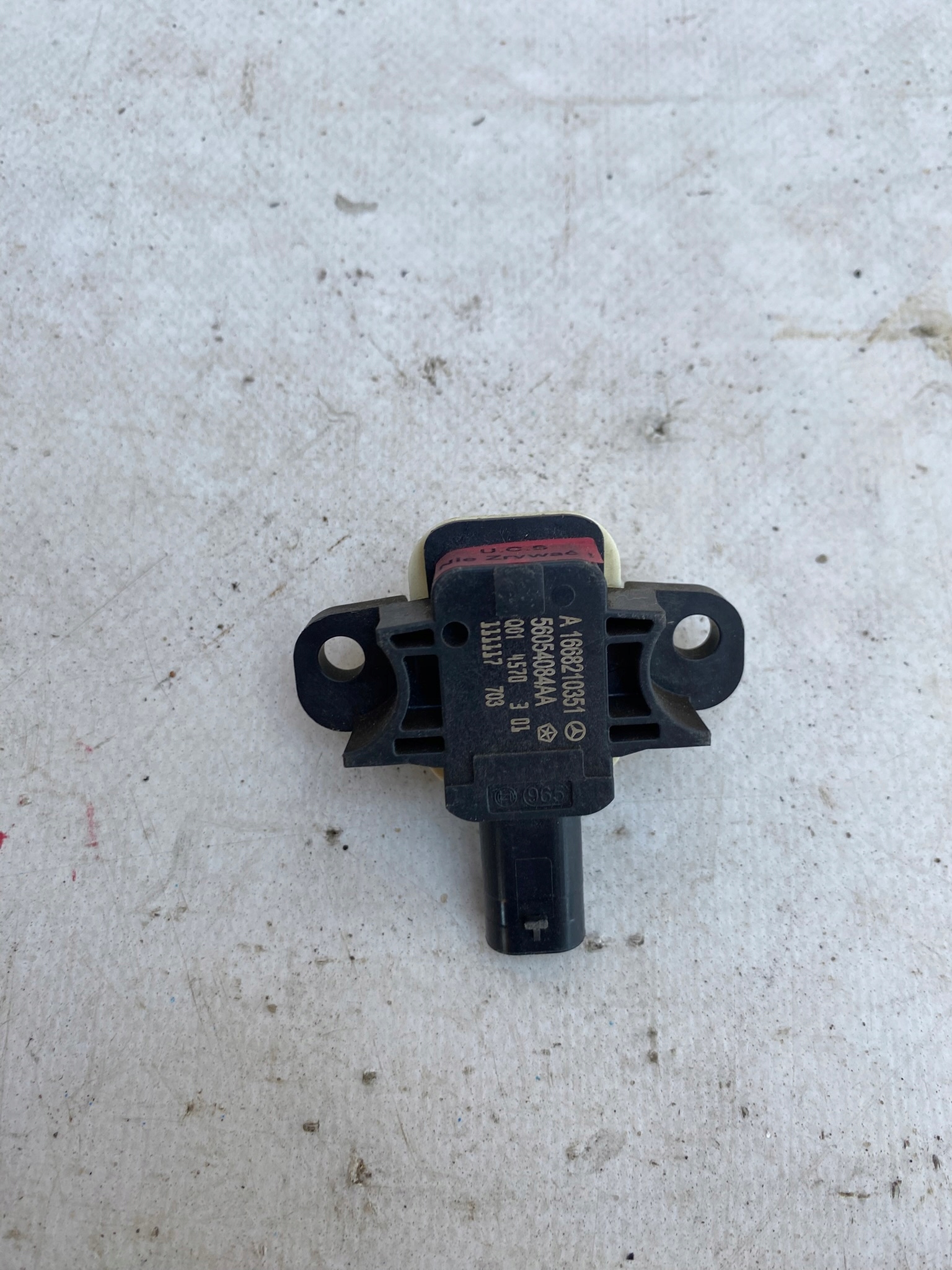MERCEDES A166 impact sensor A1668210351