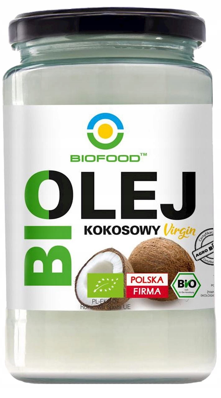 Levně Kokosový Olej Virgin Bio 670 ml Biofood