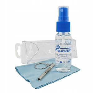 

Spray do okularów Blicker 30ml zestaw podróżny