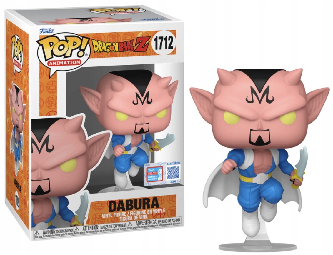 Funko Pop! Dragon Ball Z 1712 Dabura "Fall Convention"