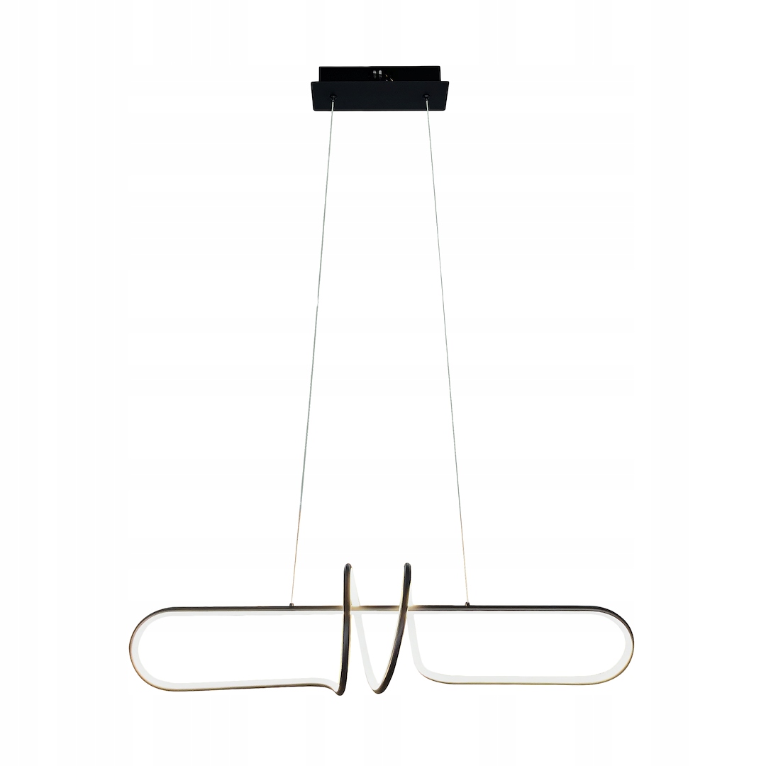 Závěsná Led lampa Milagro Vertigo ML1576 54W 3300lm 4000K Černá 100 cm