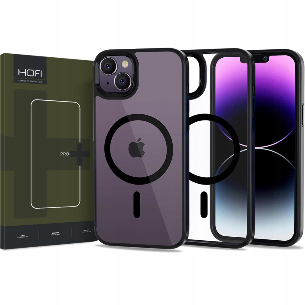 

2-PAK Etui Case Cover Magsafe Do Iphone 14 Szkło