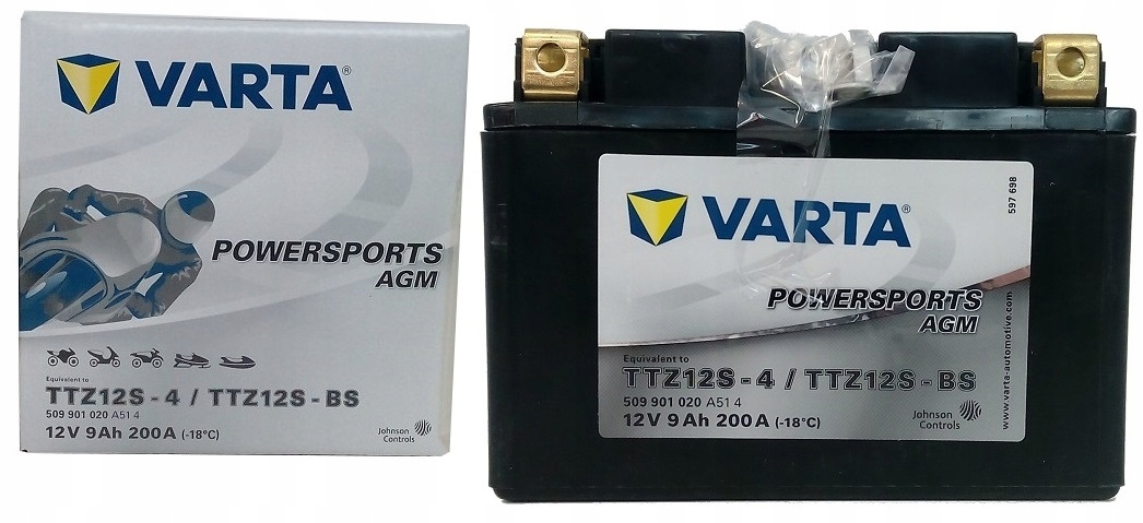 509901020A514 - Аккумулятор VARTA TTZ12S-BS/YTZ12S-BS 12V 9Ah 200A