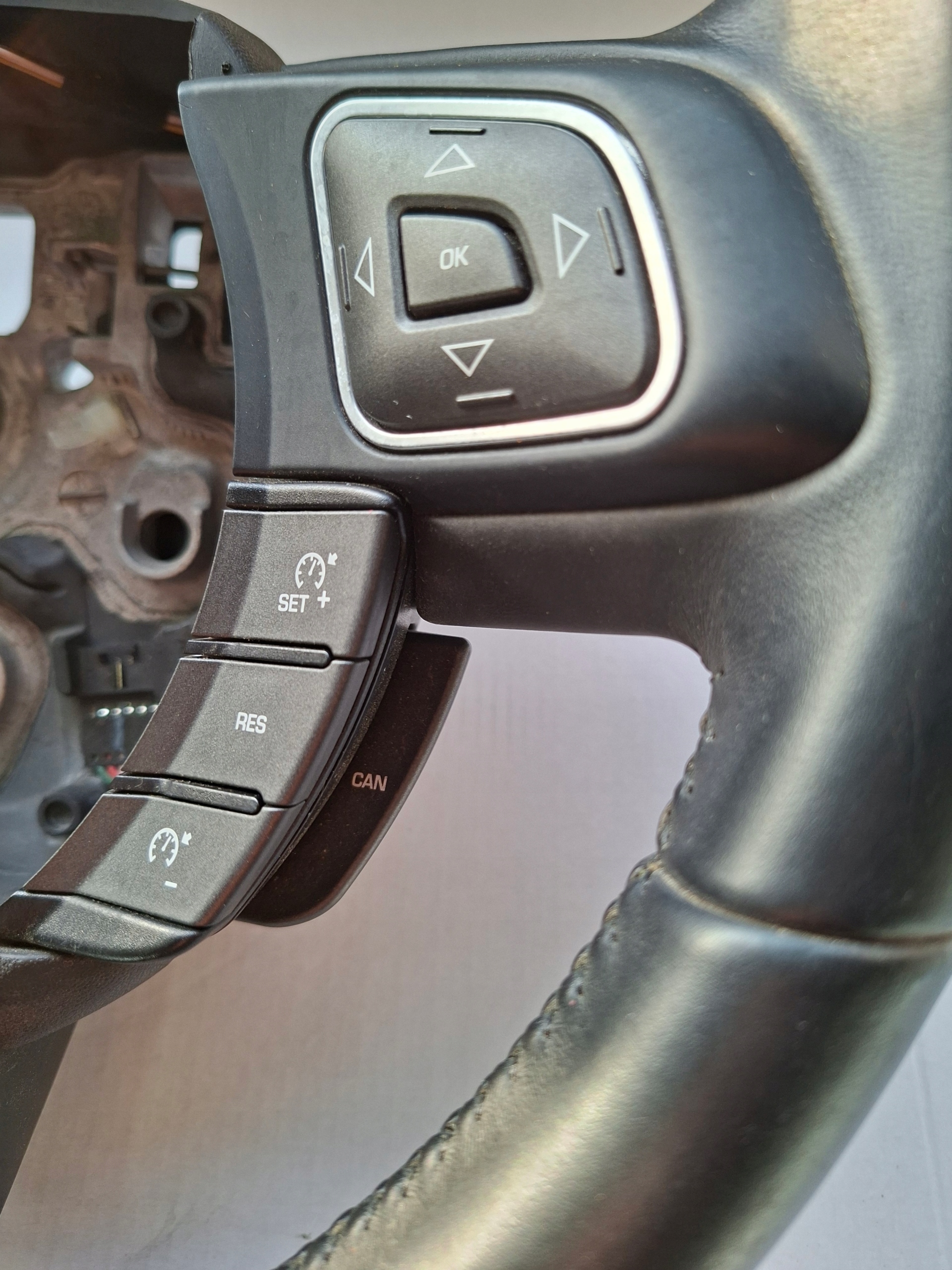 steering wheel, MULTIFUNKCJA LAND ROVER EVOQUE