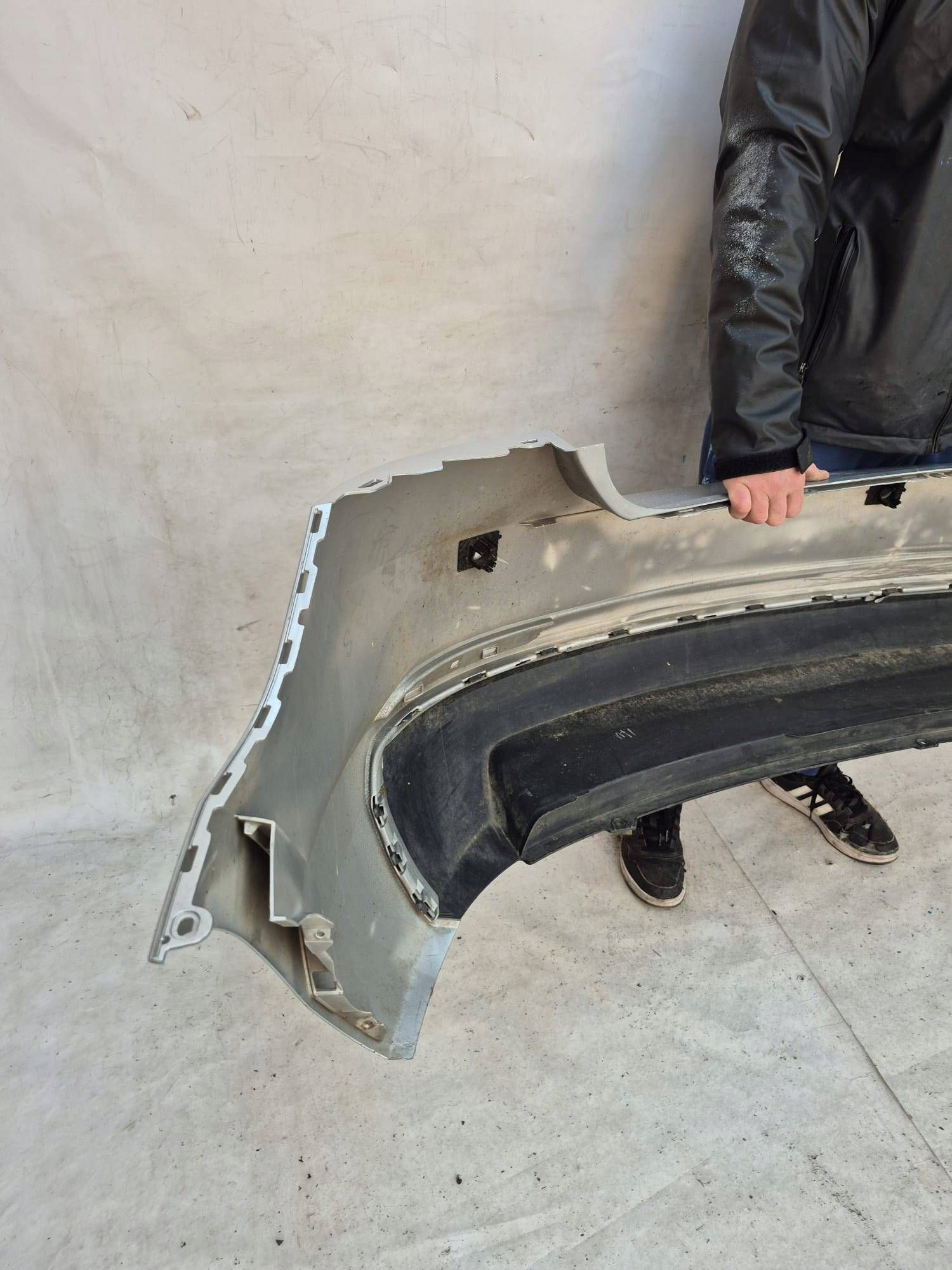 SKODA RAPID SPACEBACK 12- bumper rear part rear PDC