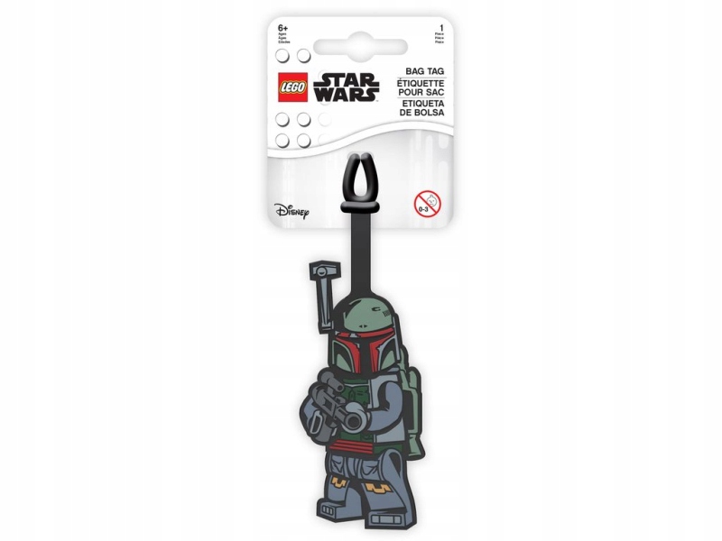 Lego Star Wars 52220 Zawieszka do bagażu lub plecaka Boba Fett