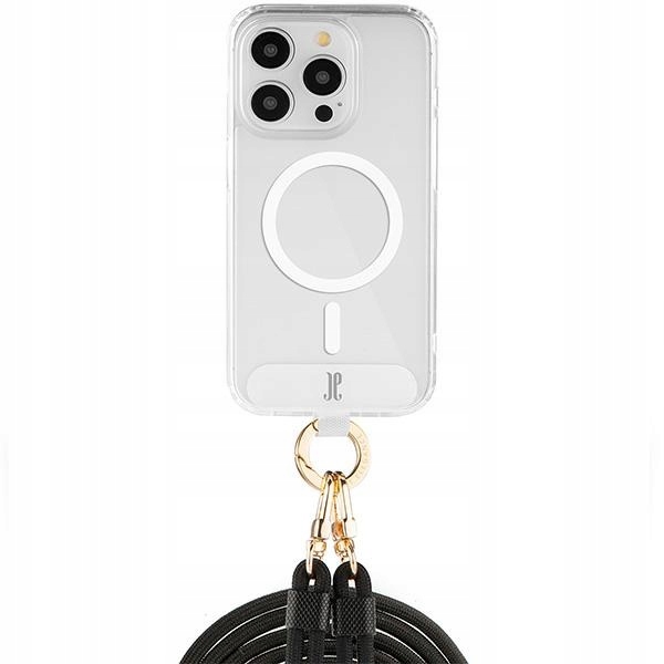 Pouzdro Je 2v1 pro iPhone 15 Pro Max 6.7" MagSafe průhledný/clear 30536 (Just