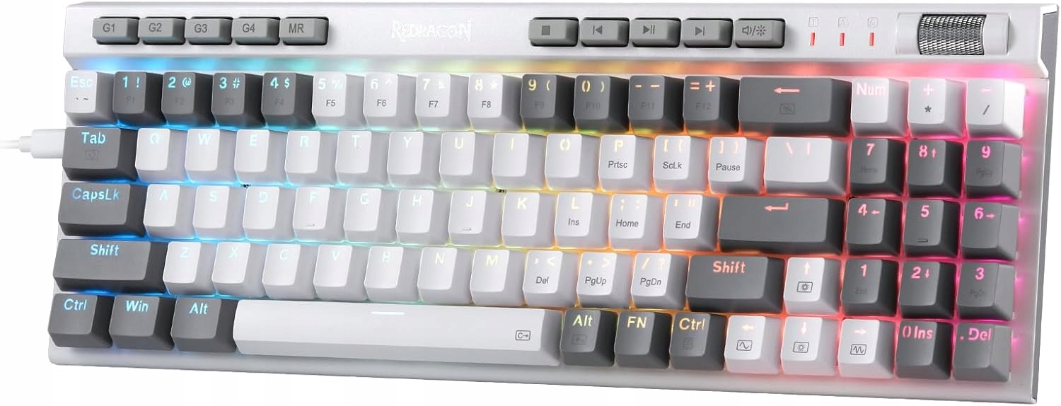 Redragon K655 75% Rgb drátová mechanická