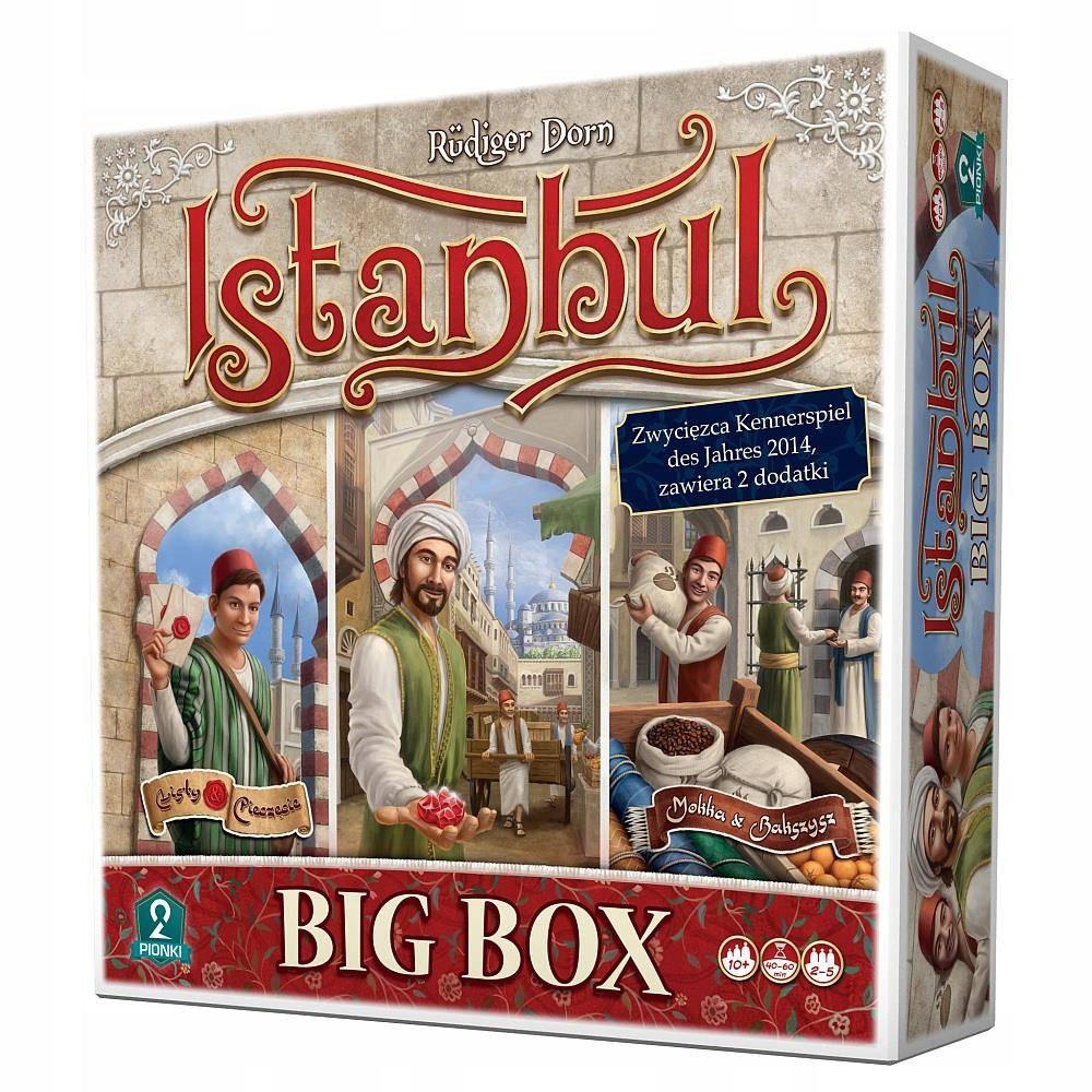 Istanbul Big Box Stambuł (edycja polska) gra planszowa