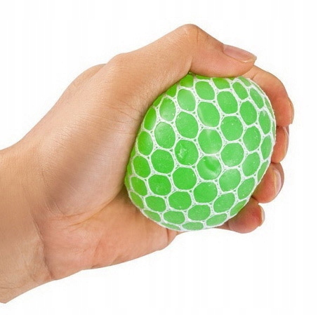 GNIOTEK SQUISHY MESH WINOGRONO FIDGET TOY-s zieleń