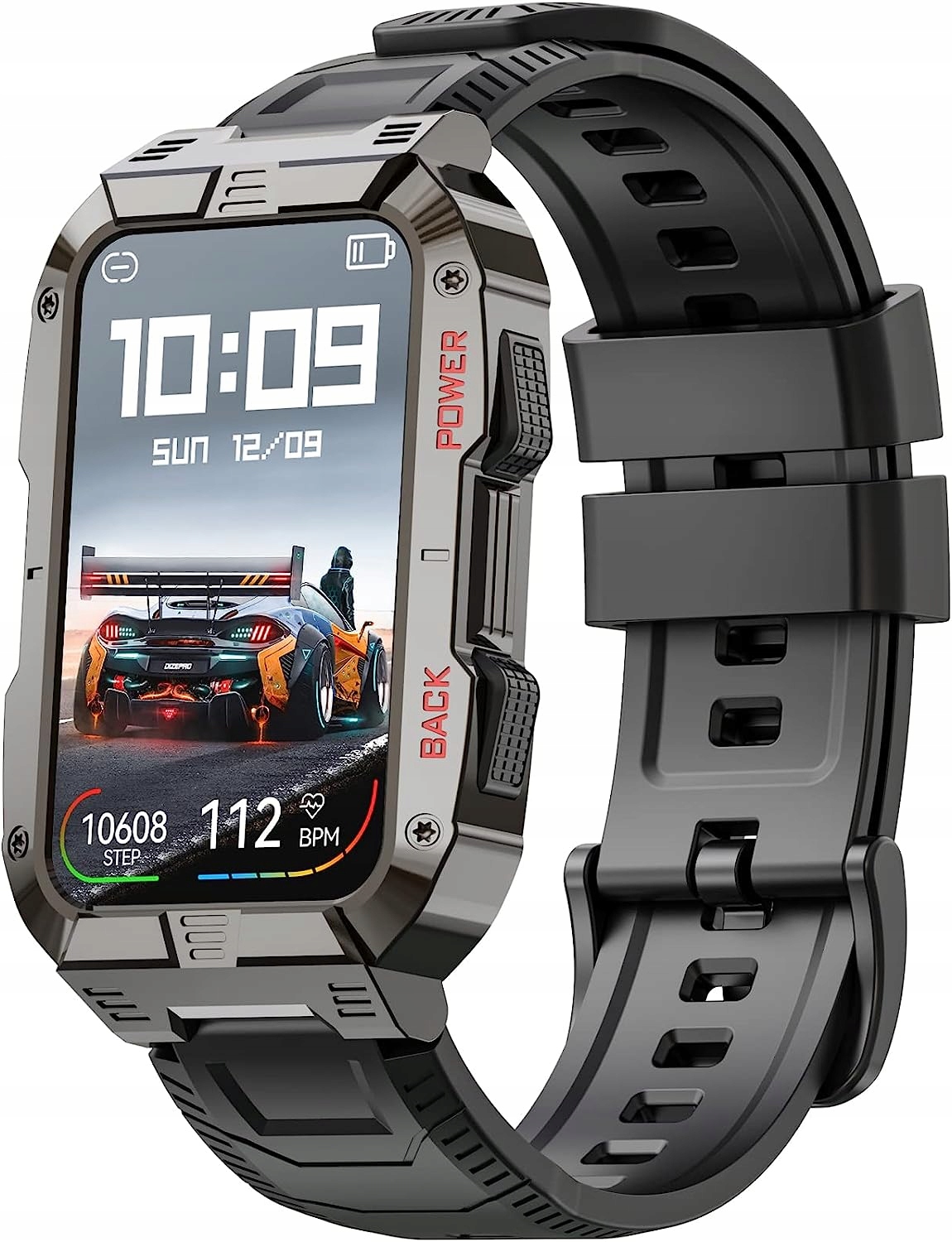 Smartwatch Mingtawn 1,57 Cala Zegarek Sportowy Fitness Bluetooth Dotykowy