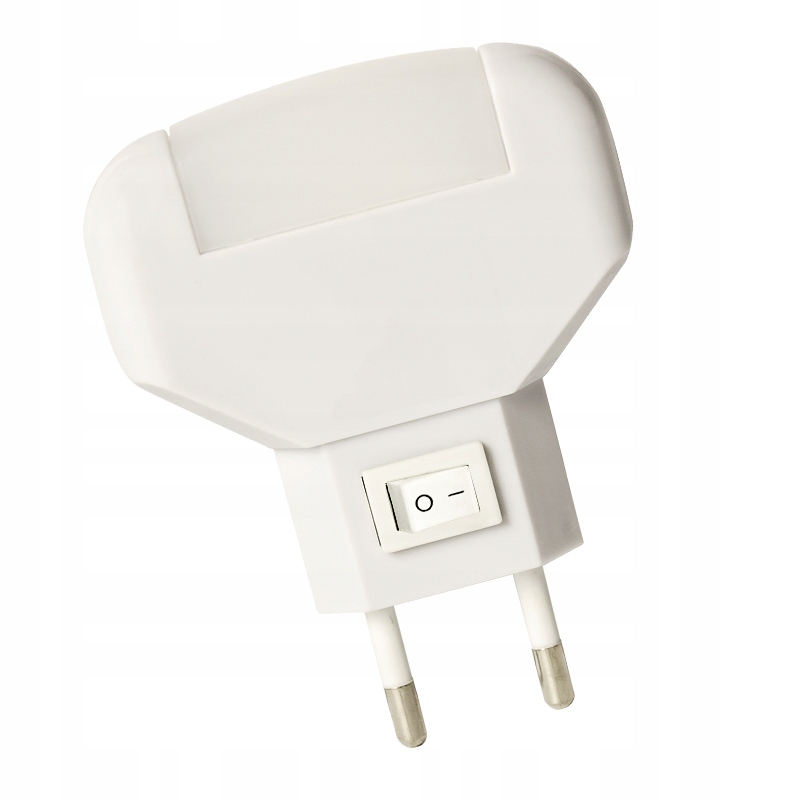 Lampka nocna LED z wyłącznikiem, światło czerwone