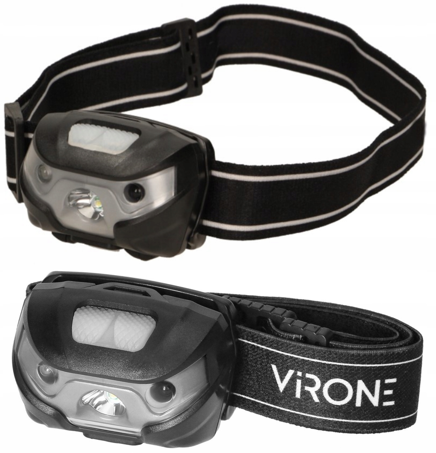 VIRONE ORNO LATARKA CZOŁOWA Z AKUMULATOREM I CZUJNIKIEM 3W LT-6 Marka Virone