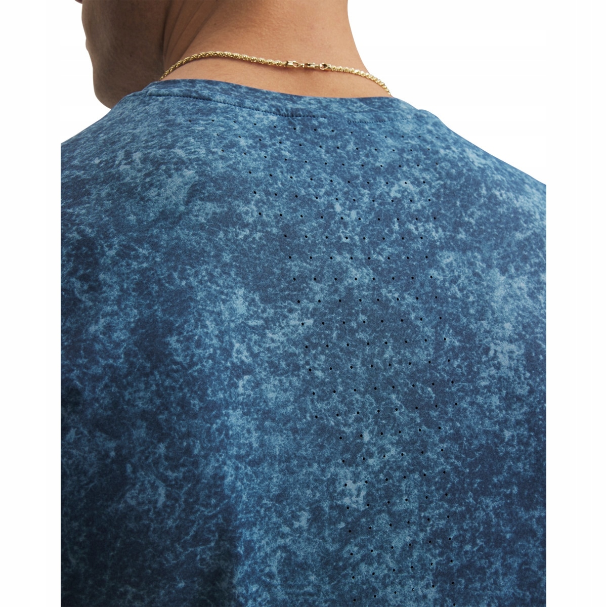 Męska koszulka do biegania Under Armour Velociti Pro Print Ss Niebieski M