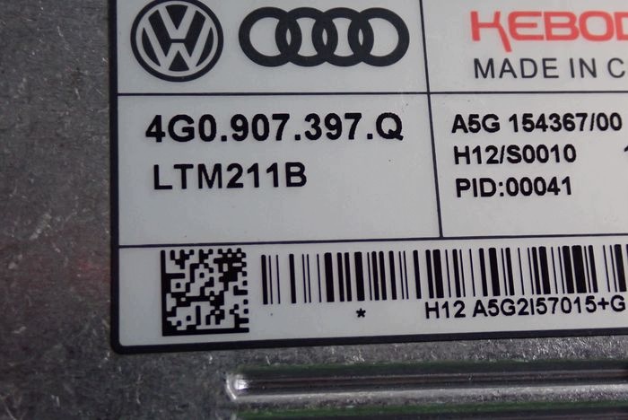 VW AUDI SEAT SKODA control unit module 4G0907397Q