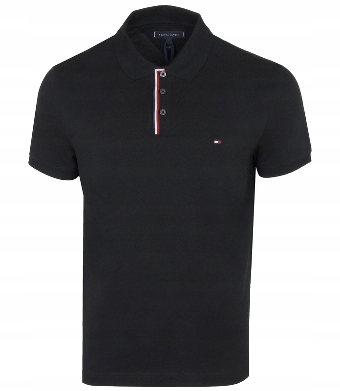 Tommy Hilfiger pánské polo, černé, Xs