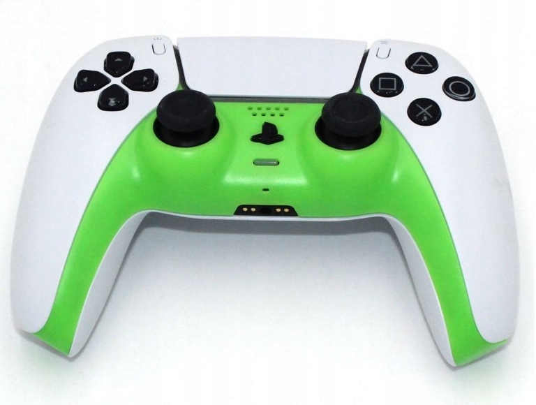 ZIELONY PRZEDNI PANEL WSTAWKA DEKOR OBUDOWY PADA PS5 PLAYSTATION 5 Marka KBR Games