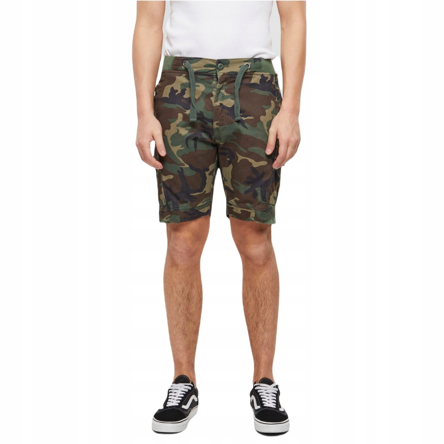 Šortky Brandit Packham Vintage Kraťasy Woodland L