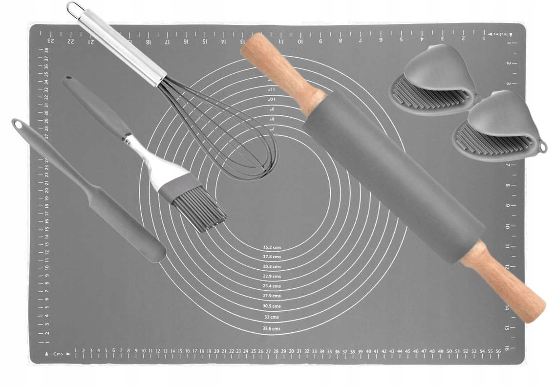 

Zestaw 7 Ele Silikonowa Stolnica Do Pieczenia.