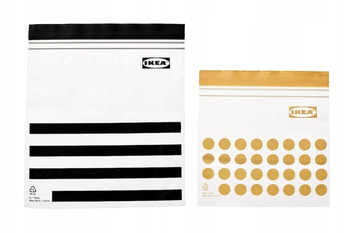 

Woreczki strunowe 1,0L/0,4L 60 szt Ikea Istad