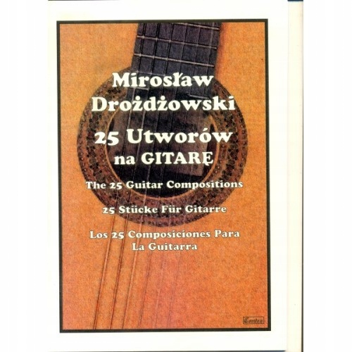 Contra 25 Utworów na gitarę Mirosław Drożdżowski