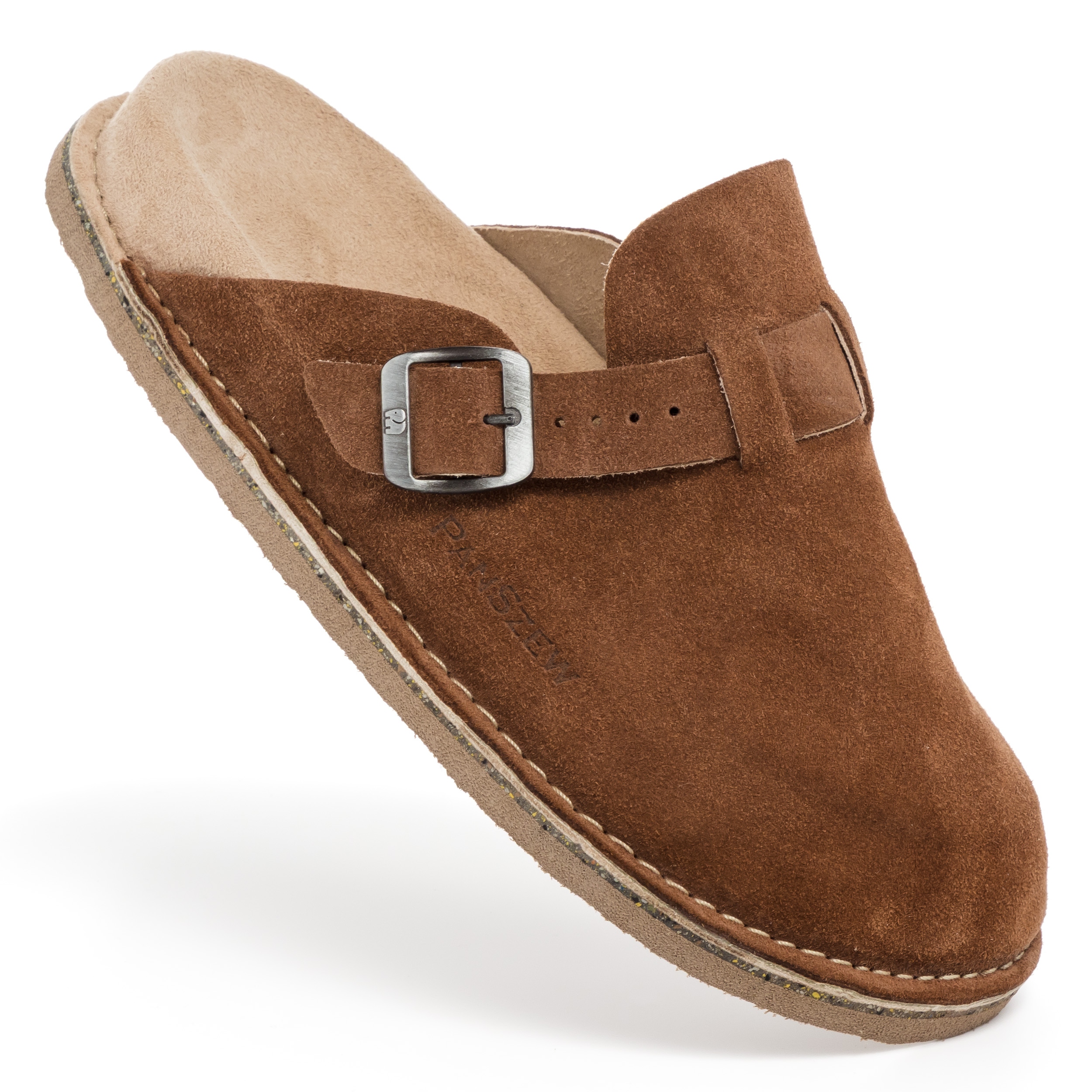 Nazouváky Profilované hnědé Semiš Regulovatelné Komfort PanSzew