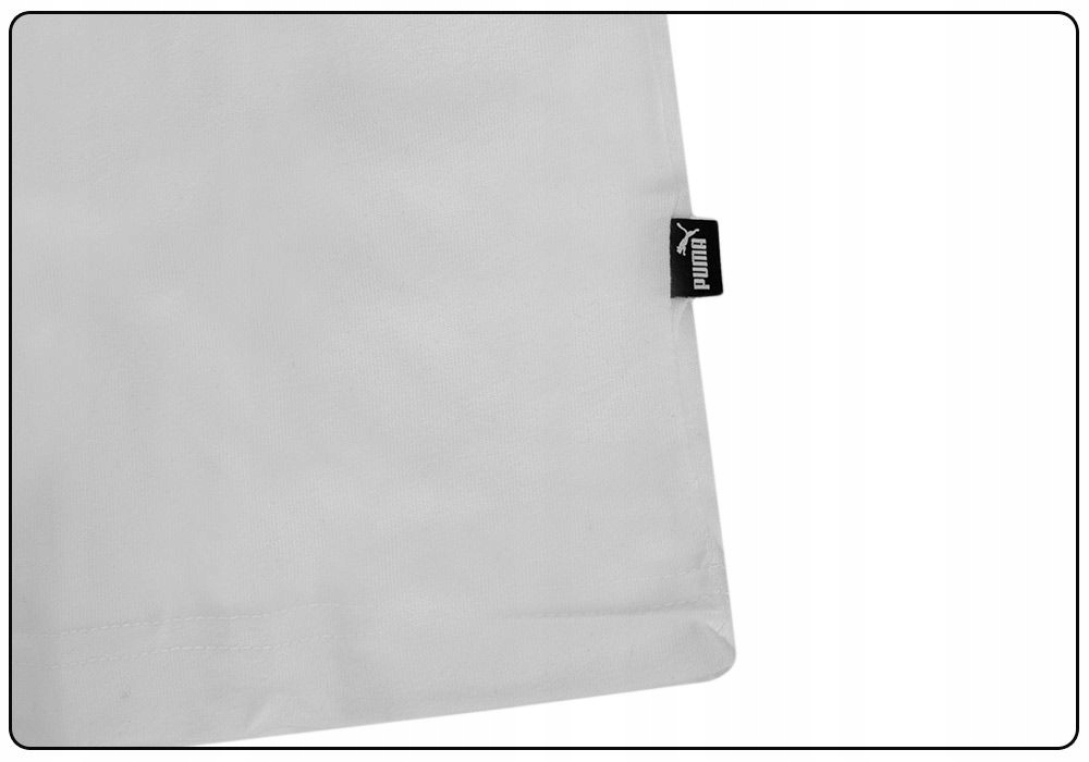 PUMA KOSZULKA MĘSKA T-SHIRT ESS SMALL LOGO TEE WHITE r. M Płeć mężczyzna