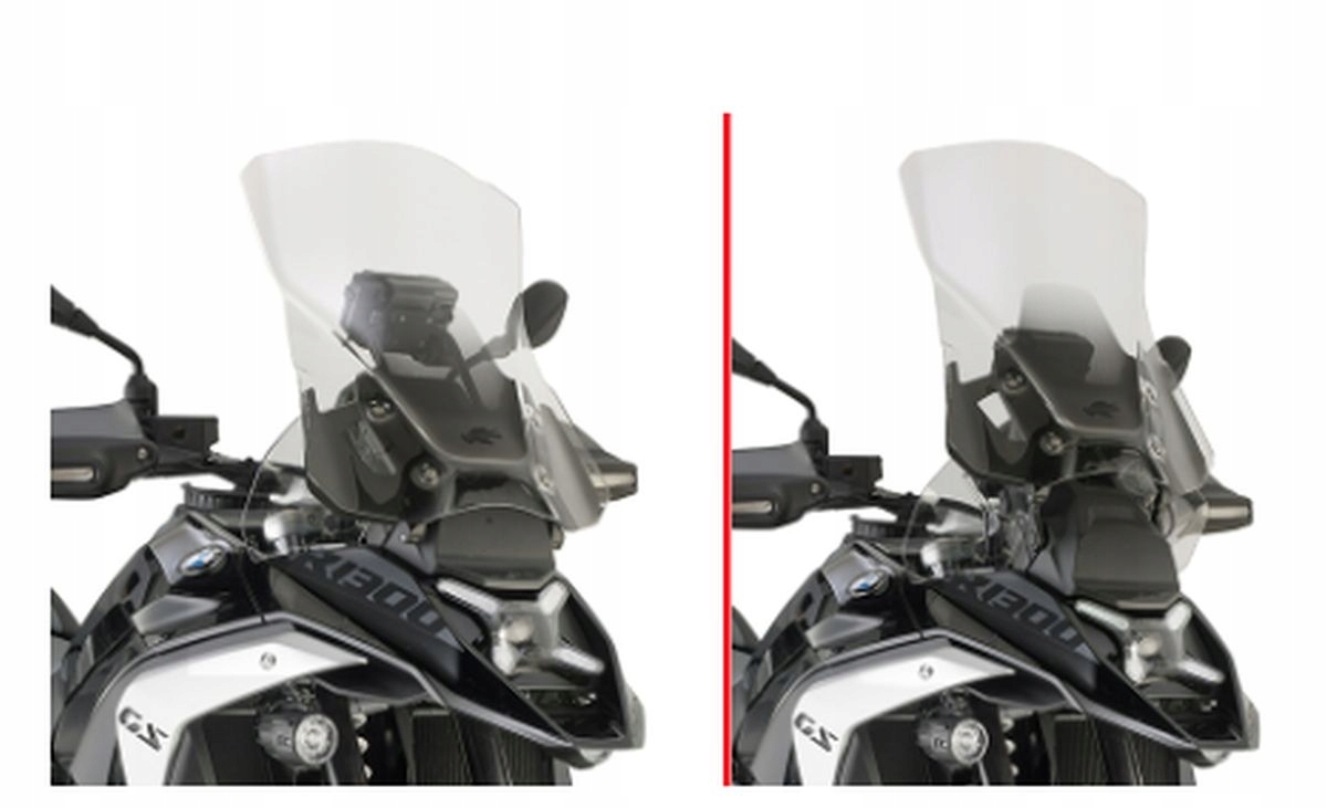Kappa 2024/03 Sklo Bmw R 1300GS '24, (51 X 44,5CM) Priehľadné Pre Mode