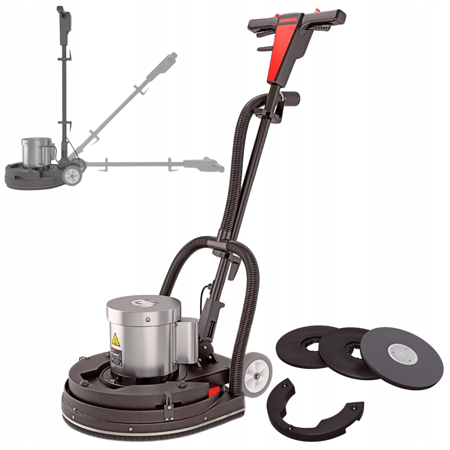 Szlifierko polerka Menzer polerka do podłóg Esm 406 Dust Control 116030000