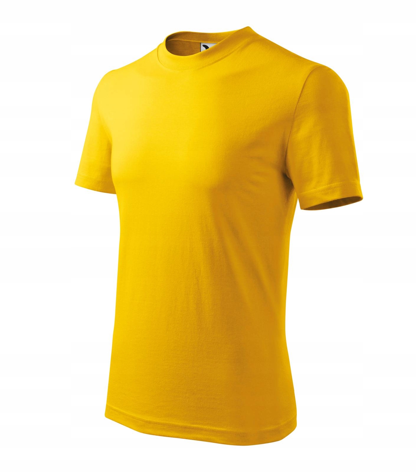 

T-shirt Męski Gruba Koszulka malfini110 Żółta XL