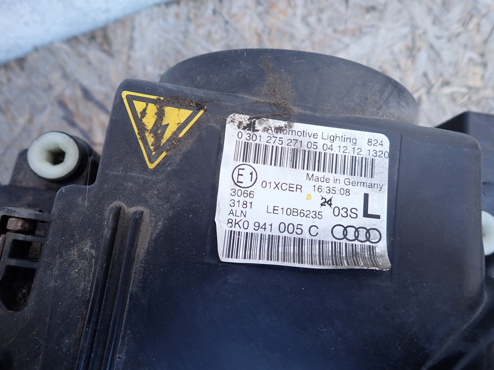 light left REFLEKTOR left AUDI A4 B8 LIFT 12-15 8K0941005C 227